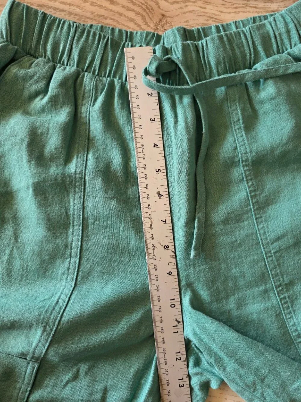 Universal Thread Green High-Rise Utility Ankle Pants - Pull-On Drawstring XS - Picture 6 of 9